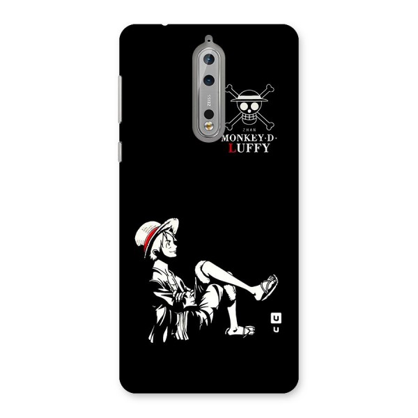 Monkey Luffy Back Case for Nokia 8