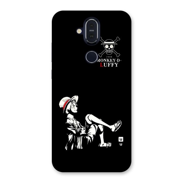 Monkey Luffy Back Case for Nokia 8.1