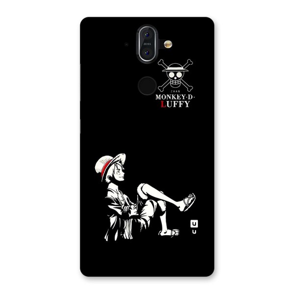 Monkey Luffy Back Case for Nokia 8 Sirocco