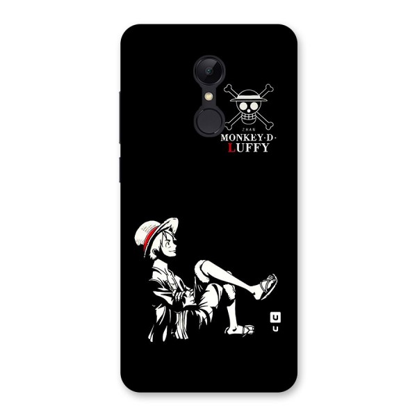 Monkey Luffy Back Case for Redmi 5