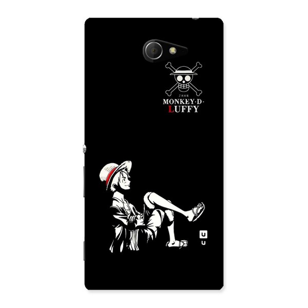 Monkey Luffy Back Case for Xperia M2