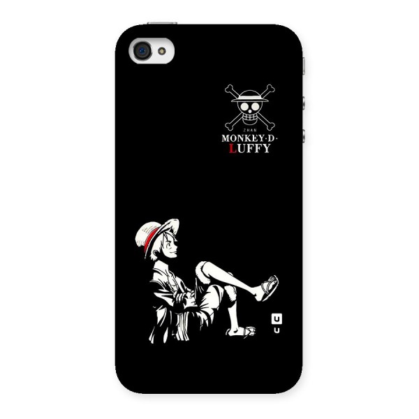 Monkey Luffy Back Case for iPhone 4 4s