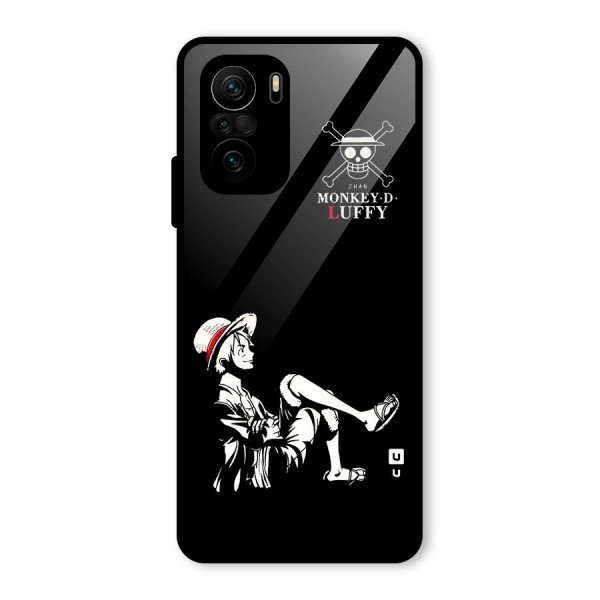 Monkey Luffy Glass Back Case for Mi 11x