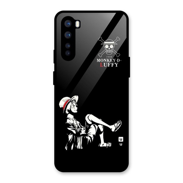 Monkey Luffy Glass Back Case for OnePlus Nord