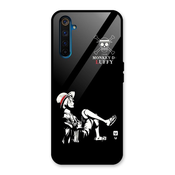 Monkey Luffy Glass Back Case for Realme 6 Pro