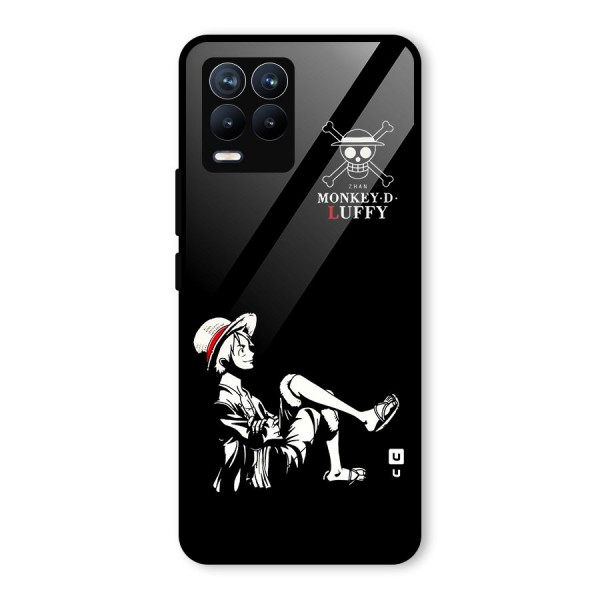 Monkey Luffy Glass Back Case for Realme 8