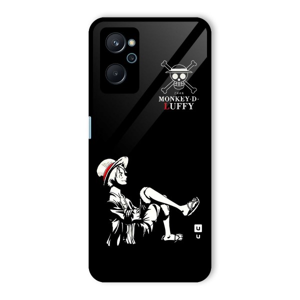 Monkey Luffy Glass Back Case for Realme 9i