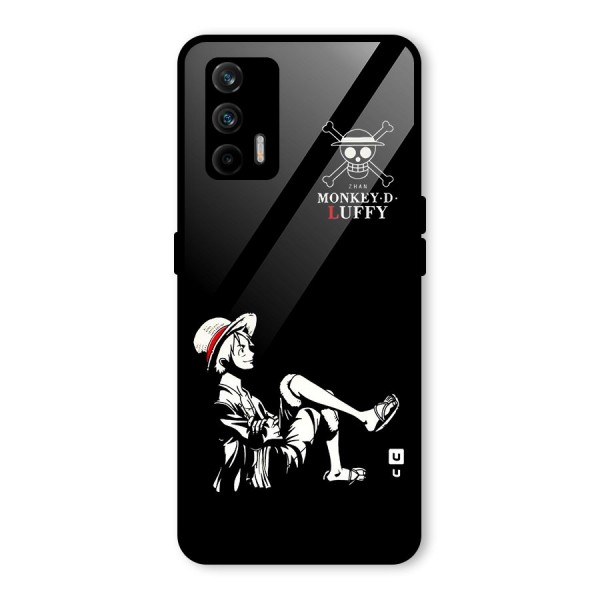 Monkey Luffy Glass Back Case for Realme GT 5G