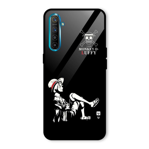 Monkey Luffy Glass Back Case for Realme X2