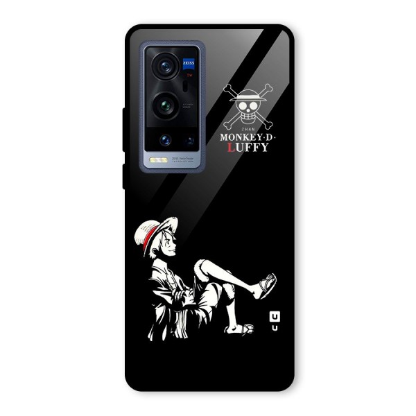 Monkey Luffy Glass Back Case for Vivo X60 Pro Plus