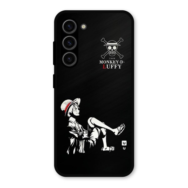 Monkey Luffy Metal Back Case for Galaxy S23