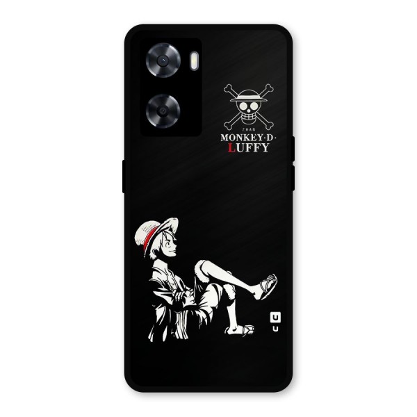 Monkey Luffy Metal Back Case for OnePlus Nord N20 SE