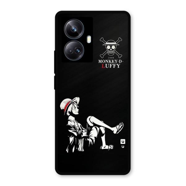 Monkey Luffy Metal Back Case for Realme 10 Pro Plus