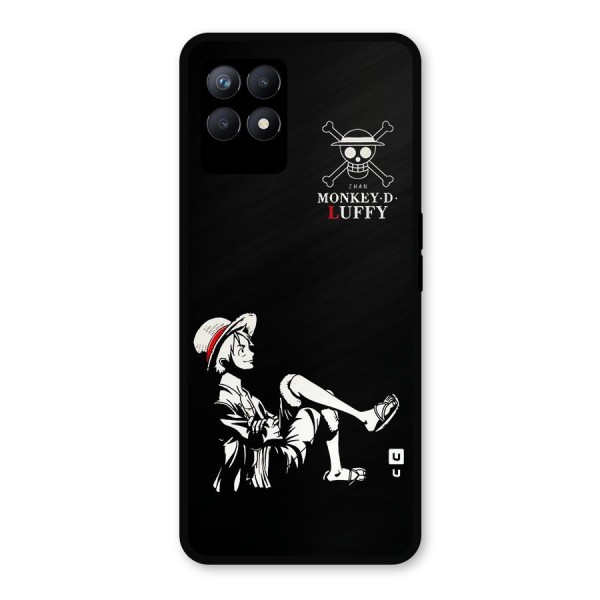 Monkey Luffy Metal Back Case for Realme 8i