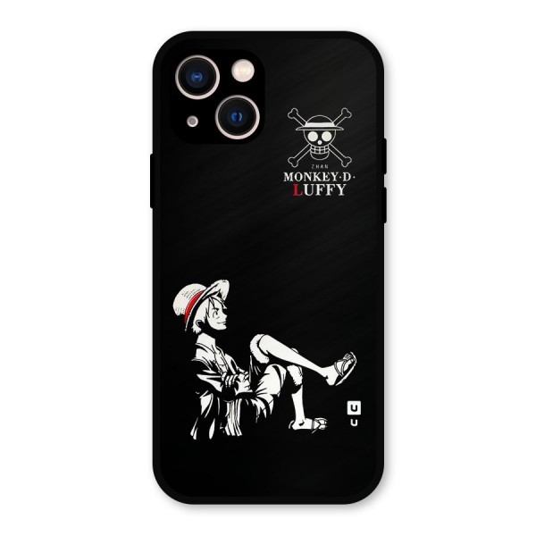 Monkey Luffy Metal Back Case for iPhone 13