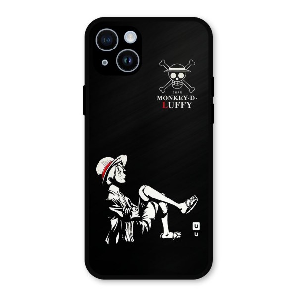 Monkey Luffy Metal Back Case for iPhone 14