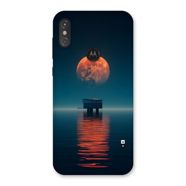 Moon Sea Back Case for Motorola One Power