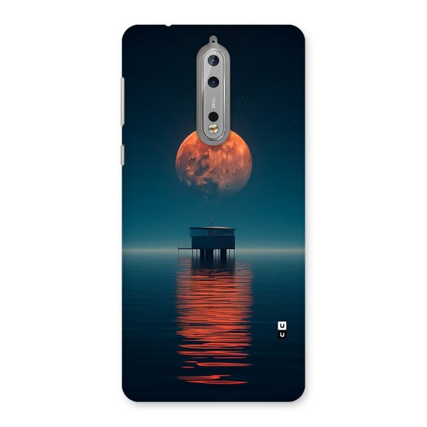 Moon Sea Back Case for Nokia 8