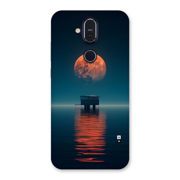 Moon Sea Back Case for Nokia 8.1