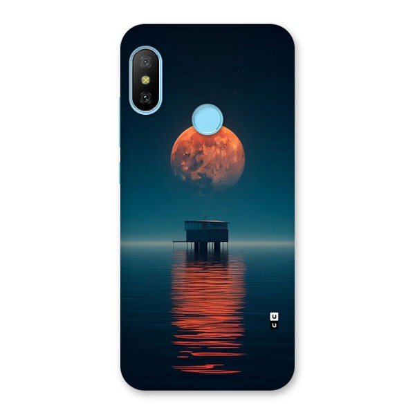 Moon Sea Back Case for Redmi 6 Pro