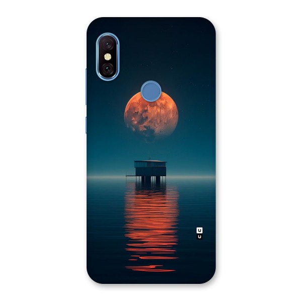 Moon Sea Back Case for Redmi Note 6 Pro