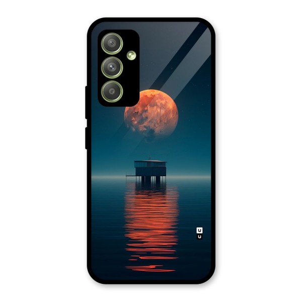 Moon Sea Glass Back Case for Galaxy A54