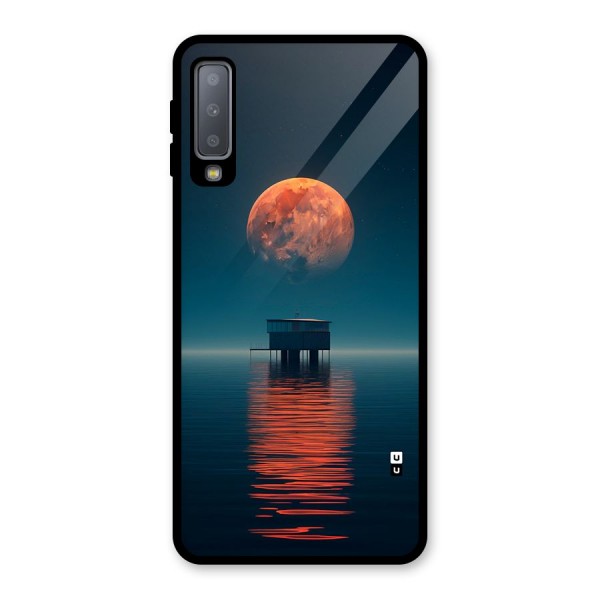 Moon Sea Glass Back Case for Galaxy A7 (2018)