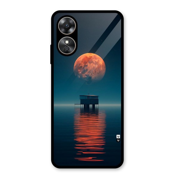 Moon Sea Glass Back Case for Oppo A17