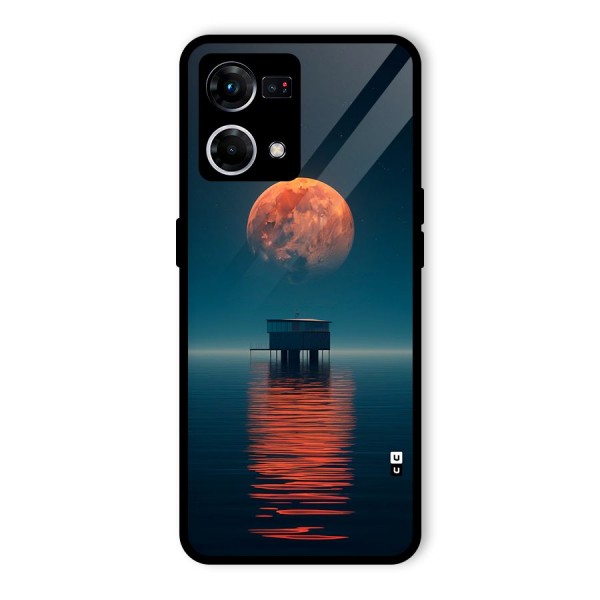 Moon Sea Glass Back Case for Oppo F21s Pro 4G