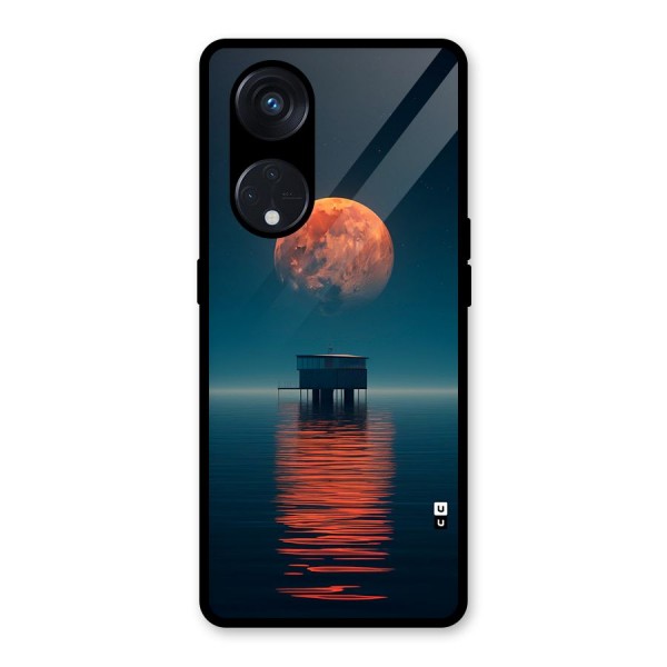 Moon Sea Glass Back Case for Reno8 T 5G