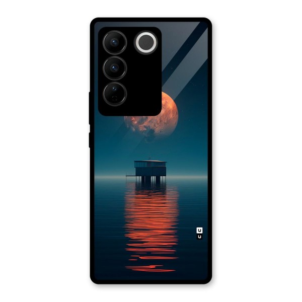 Moon Sea Glass Back Case for Vivo V27 Pro