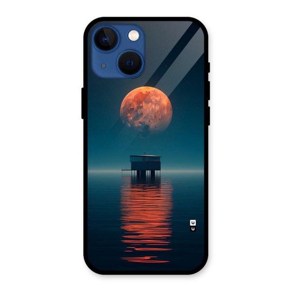 Moon Sea Glass Back Case for iPhone 13 Mini