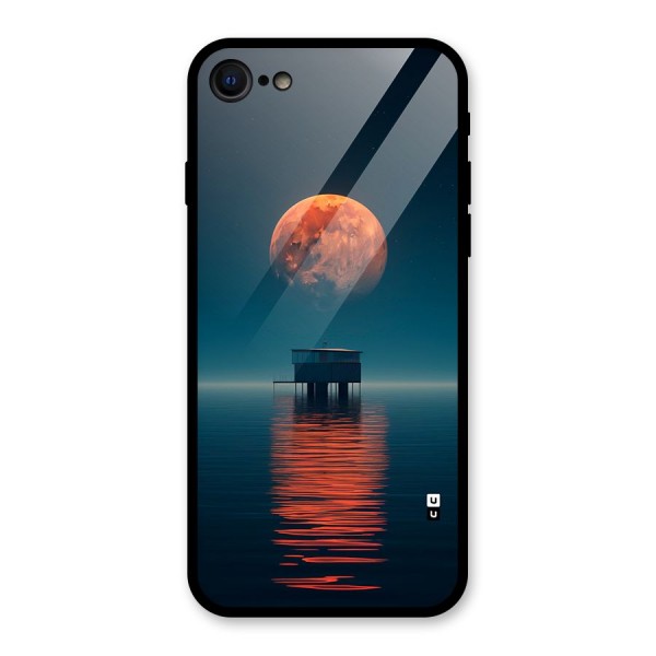 Moon Sea Glass Back Case for iPhone 8