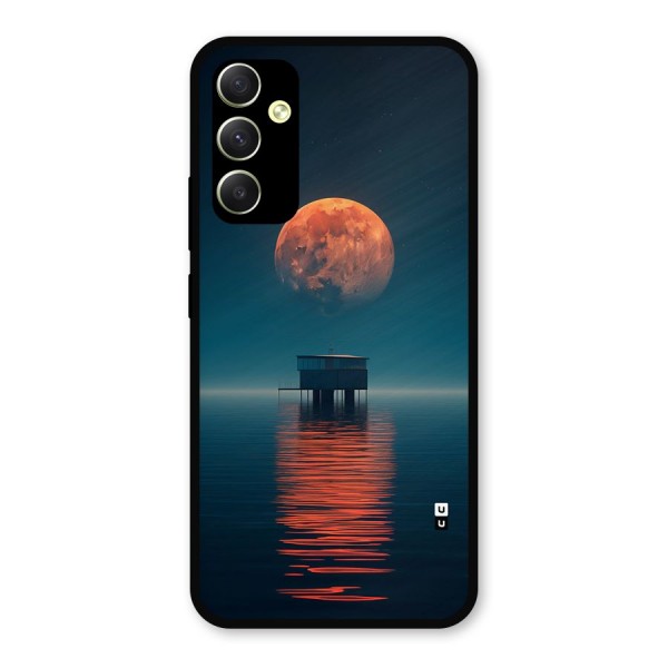 Moon Sea Metal Back Case for Galaxy A34