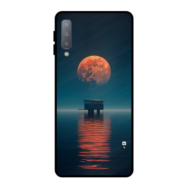 Moon Sea Metal Back Case for Galaxy A7 (2018)