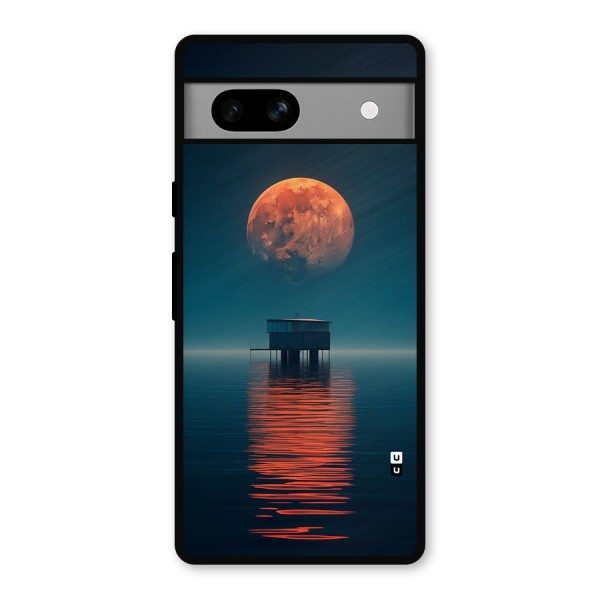 Moon Sea Metal Back Case for Google Pixel 7a