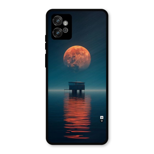 Moon Sea Metal Back Case for Moto G32