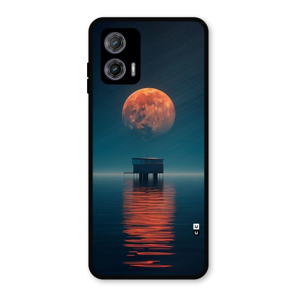 Moon Sea Metal Back Case for Moto G73