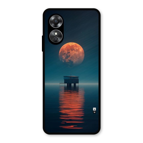 Moon Sea Metal Back Case for Oppo A17