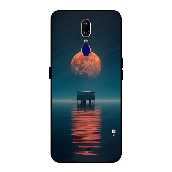 Moon Sea Metal Back Case for Oppo F11