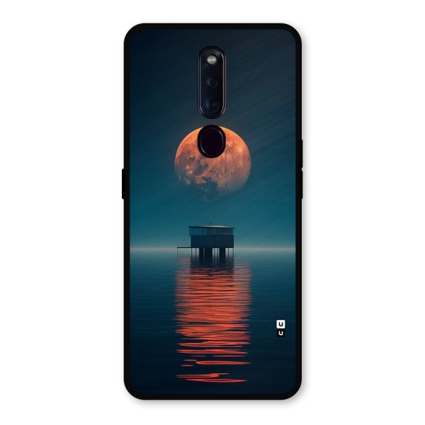 Moon Sea Metal Back Case for Oppo F11 Pro