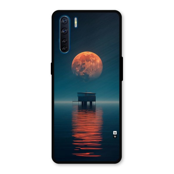 Moon Sea Metal Back Case for Oppo F15