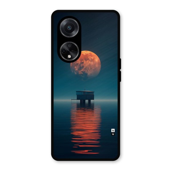 Moon Sea Metal Back Case for Oppo F23