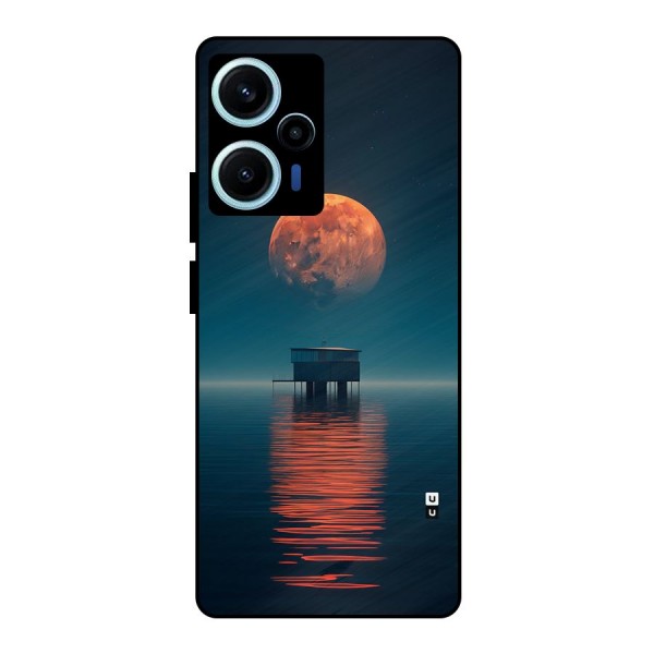 Moon Sea Metal Back Case for Poco F5