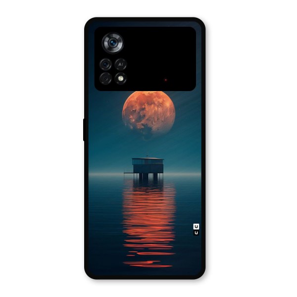 Moon Sea Metal Back Case for Poco X4 Pro 5G