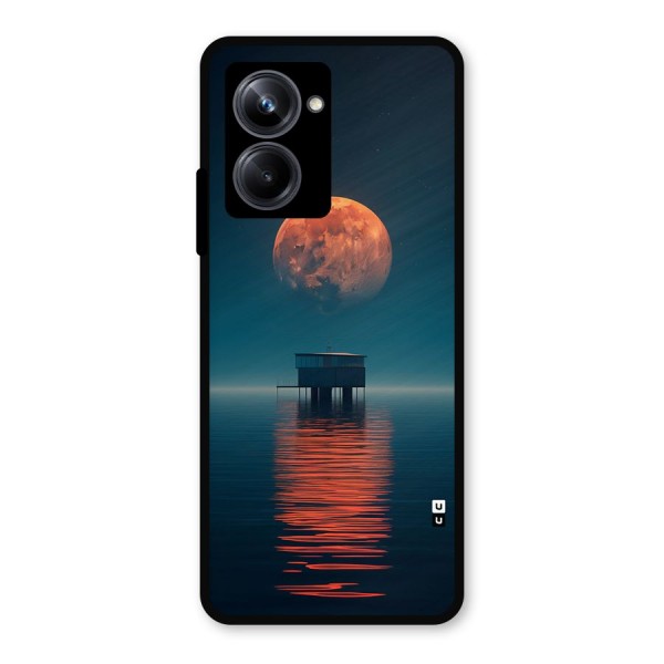 Moon Sea Metal Back Case for Realme 10 Pro