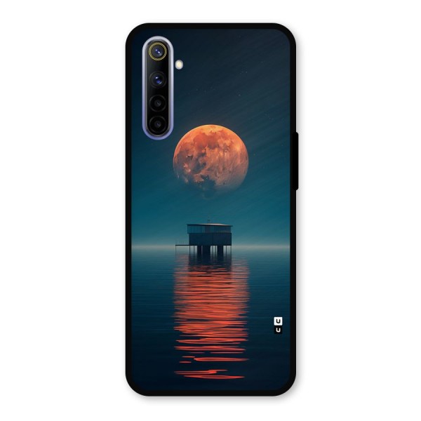 Moon Sea Metal Back Case for Realme 6