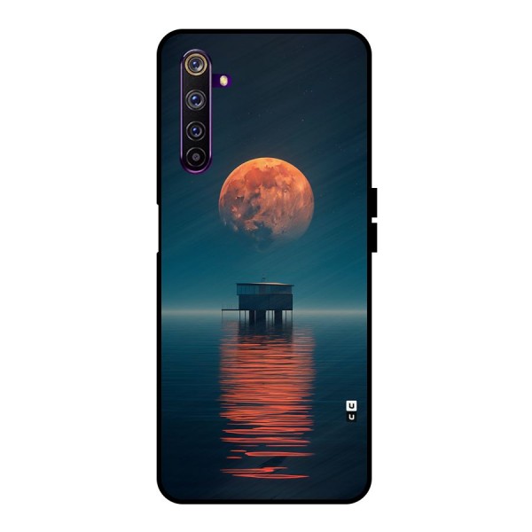 Moon Sea Metal Back Case for Realme 6 Pro