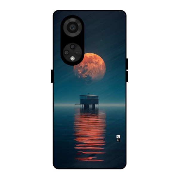 Moon Sea Metal Back Case for Reno8 T 5G