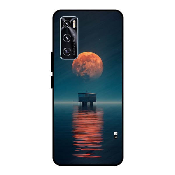 Moon Sea Metal Back Case for Vivo V20 SE